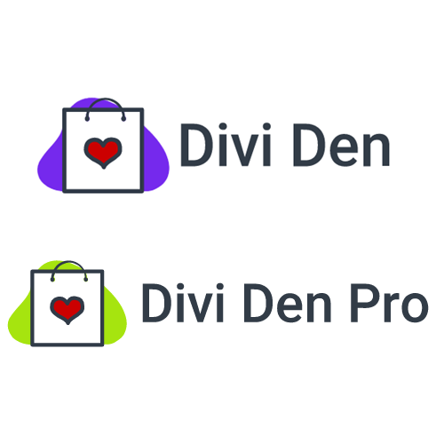 Divi Den and Divi Den Pro Logos